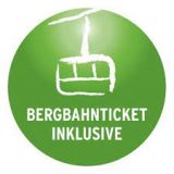 Bergbahnticket inklusive Bergbahnticket inklusive