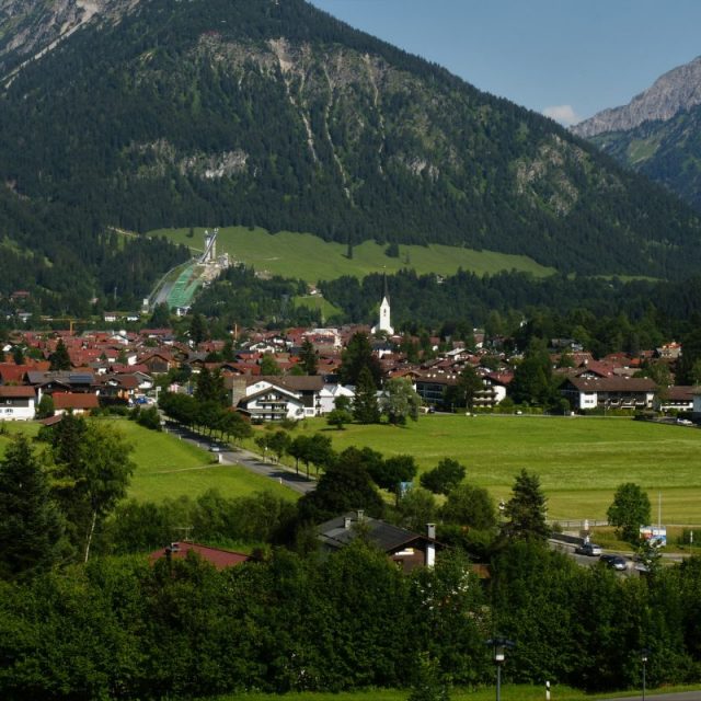 Wundervolle Aussicht in die Berge