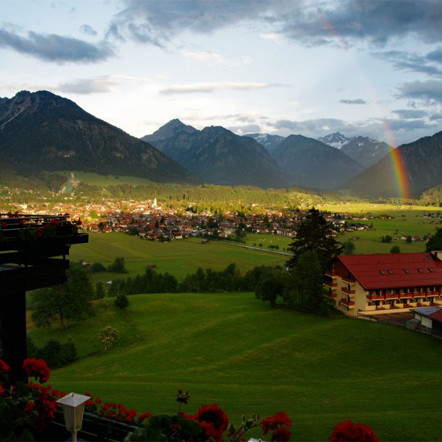 Blick auf Obertsdorf