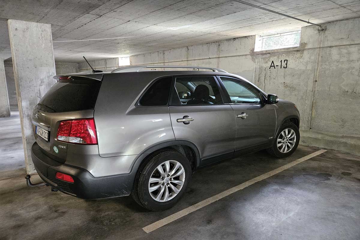 Garagenplatz in der Walser Liebe